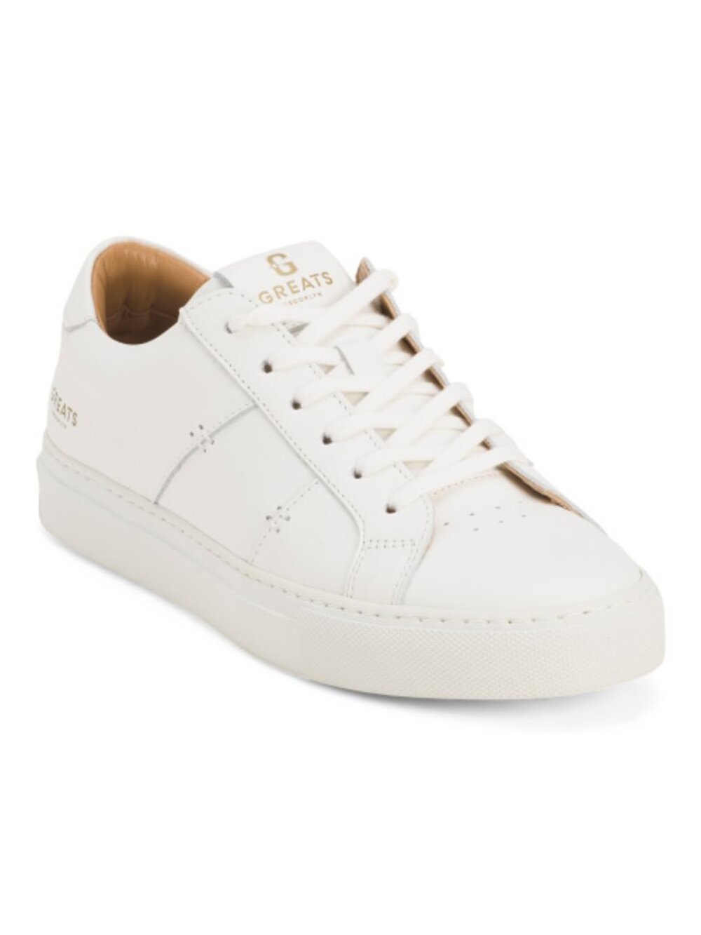 GREATS Made In Portugal Leather Royale 2.0 Lace Up Sneakers